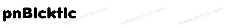 Opun Black Italic字体转换